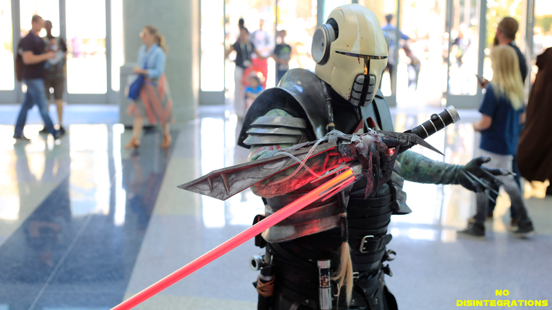 Illustration for article titled So Many Mandalorian Mercs At Star Wars Celebration 2015